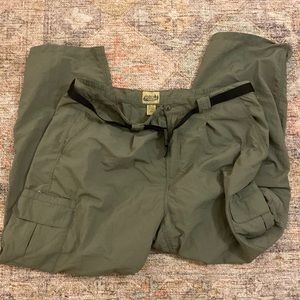 Guide's Choice Nylon Parachute Convertible Zip Away Cargo Pant Short 2XL 32